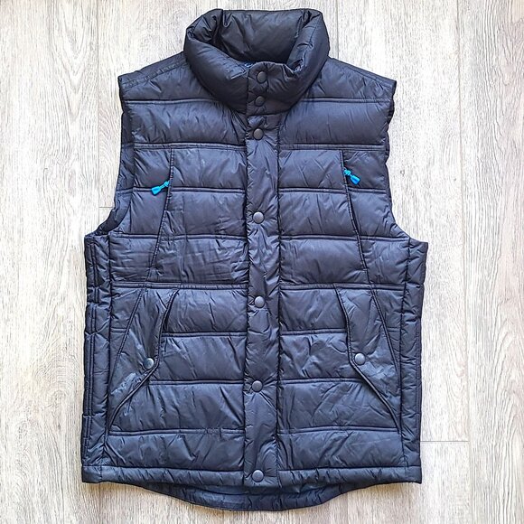 Gap Winter Edition 2012 Precision Designed Outerwear Navy Puffer Vest, size S - Picture 1 of 8